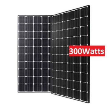 High Effeciency 156mm Mono 72 Cells 300 Watt Monocrystalline Solar Panels